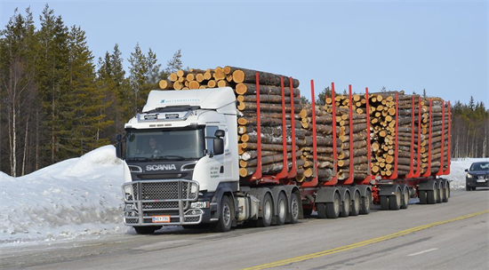芬兰：原木内陆运输态势向好 市场对原木需求高