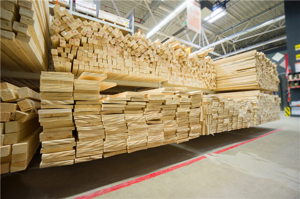 木材商城提供的仓储优势